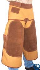 Con Cuero Farrier Apron Suede Long