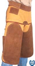 Con Cuero Farrier Apron Suede Short