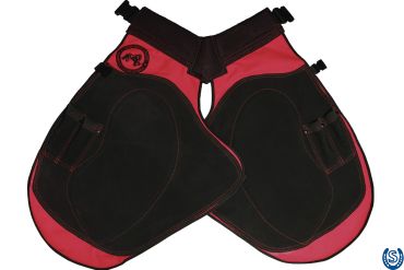 SilverBack Farrier Chaps Lite Pro Red - Medium