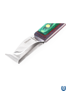 Bassoli Hoof Loop Knife Ottavia with Pick