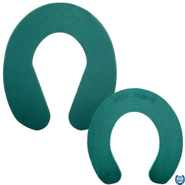 Castle Plastics Hoofprints Impak Rim Green Plastic Hoof Pad