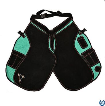 Con Cuero Farrier Apron Green Short