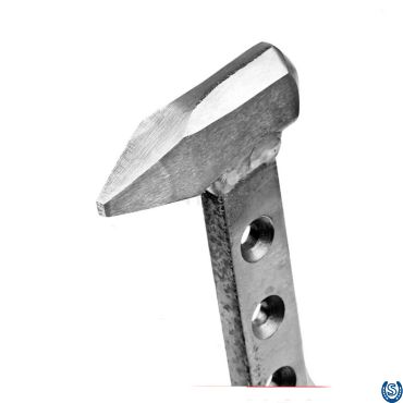 Beane E-Head Plain Punch Steel Handled