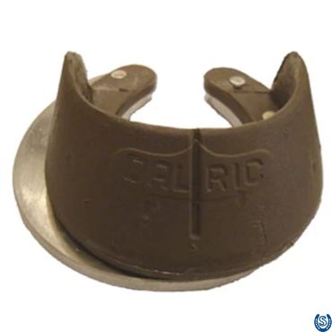 Dalric E-3 Lateral / Medial Extension Glue On Horseshoe with Aluminum Plate