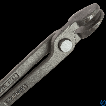 Diamond Farrier Fire Tongs 15" (Flat Stock)