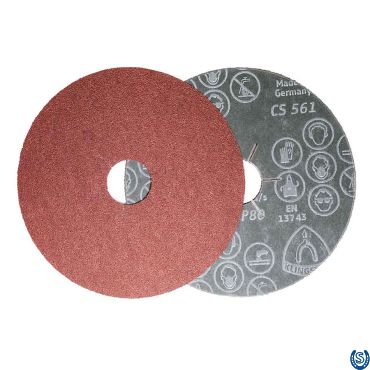 Fiber Sanding Disc 36gr Brown 7" (CS561)
