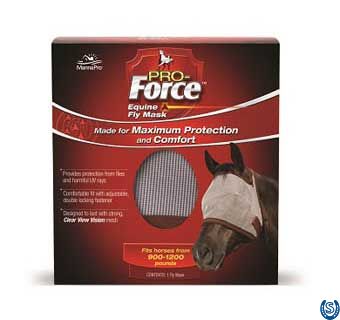 Pro Force Brand Fly Mask for Horses