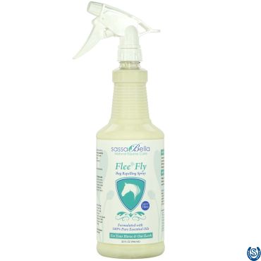 SassaBella Equine Flee Fly Spray 32oz