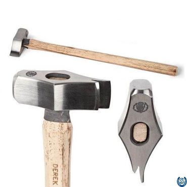 Gardner Guide Creaser Wood Handled Fuller Tool
