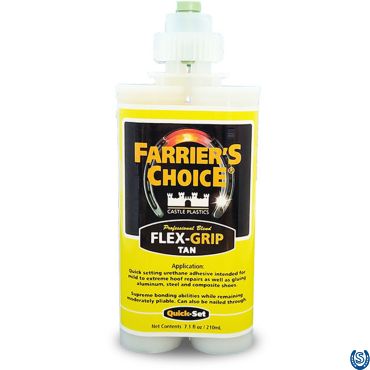 Farriers Choice Flex-Grip Hoof Glue - Tan