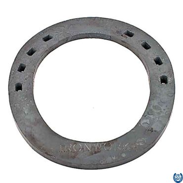 Ironworks Egg Bar Punched Steel Therapeutic Horseshoe