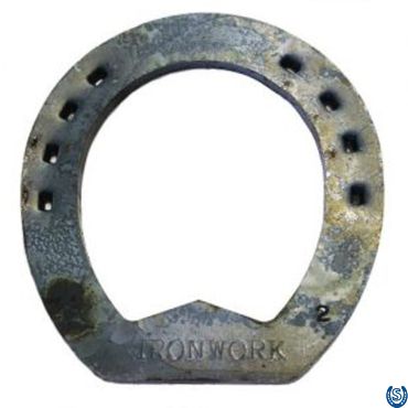 Ironworks Straight Bar Punched Steel Therapeutic Horseshoe
