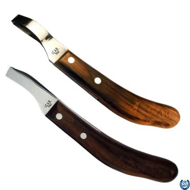 ICAR Loop Knives with Wood Handles