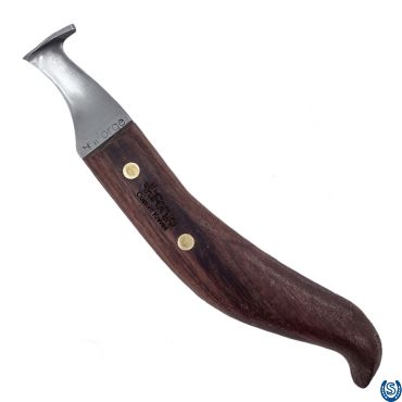 JH Forge Shorty Straight Blade Short Handle Hoof Knife Right Handed