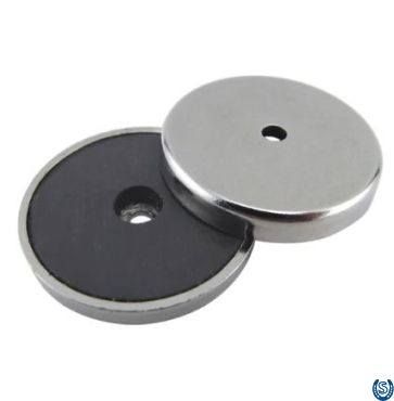 MoreForge Pot Magnet 2.5" (Permanent Magnet in Steel Shell)