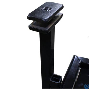NC Tool Horseshoe Vise for Anvil with Foot Pedal Assembly