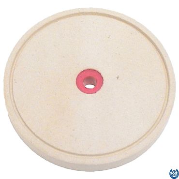 Abrasive Wheel: Grooved Felt Wheel 6" for Bench Grinder